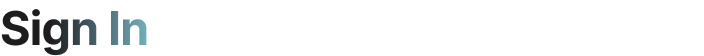 Sign In